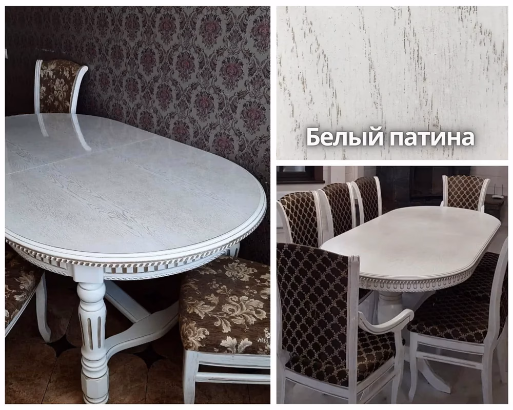 Галерея-Патина-Белый патина